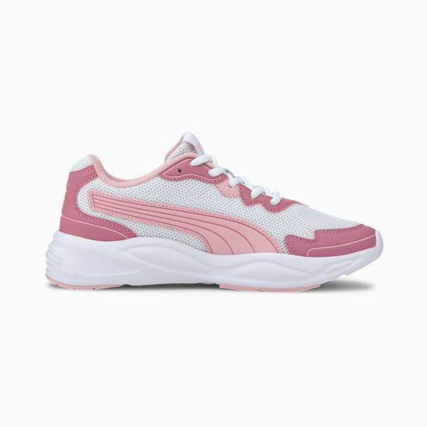 Puma 90s Runner Nu Wave Férfi Tornacipő Fehér Rózsaszín Fekete | HU56697