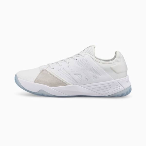 Puma Accelerate Turbo Nitro Férfi Kézilabda Cipő Fehér | HU60919