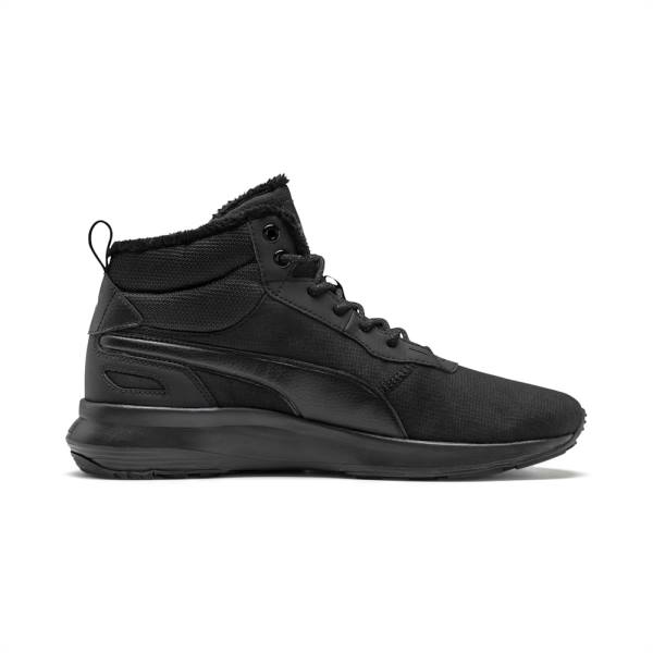 Puma Activate Mid-Cut Férfi Téli Cipő Fekete | HU81426