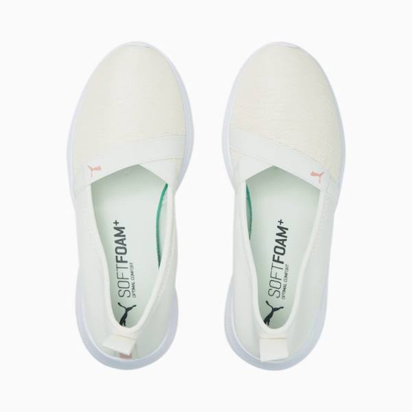 Puma Adelina Slip-On Női Tornacipő Fehér | HU50273