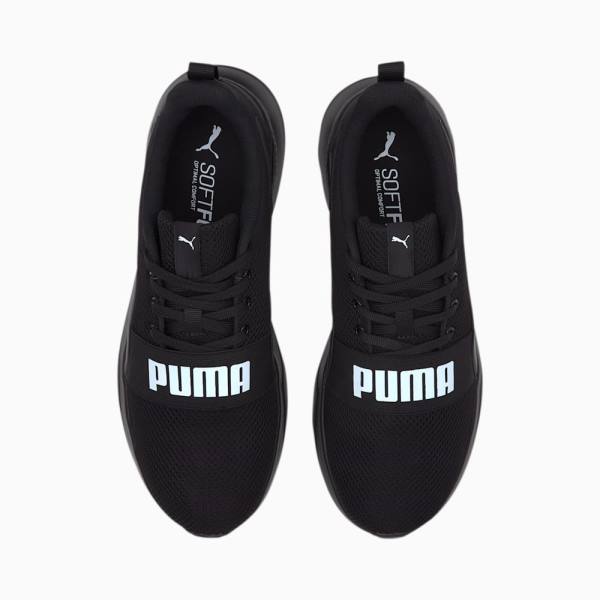 Puma Anzarun Lite Bold Női Tornacipő Fekete Fehér | HU25712