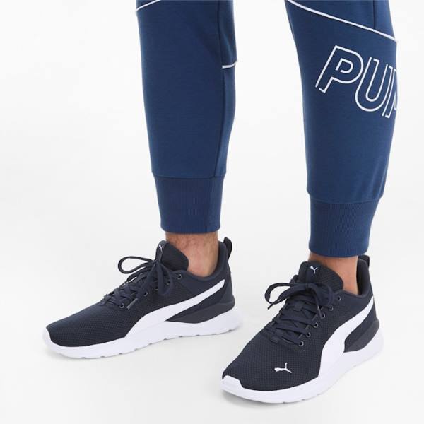 Puma Anzarun Lite Férfi Tornacipő Sötétkék Fehér | HU22308