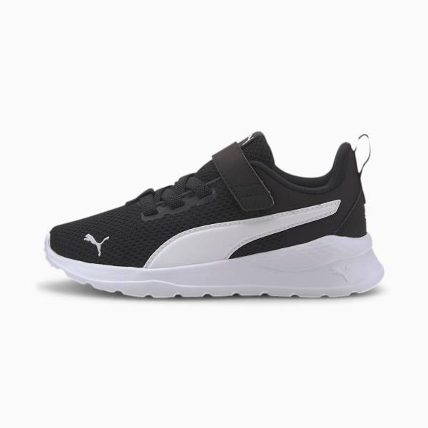 Puma Anzarun Lite Lány Tornacipő Fekete Fehér | HU96631