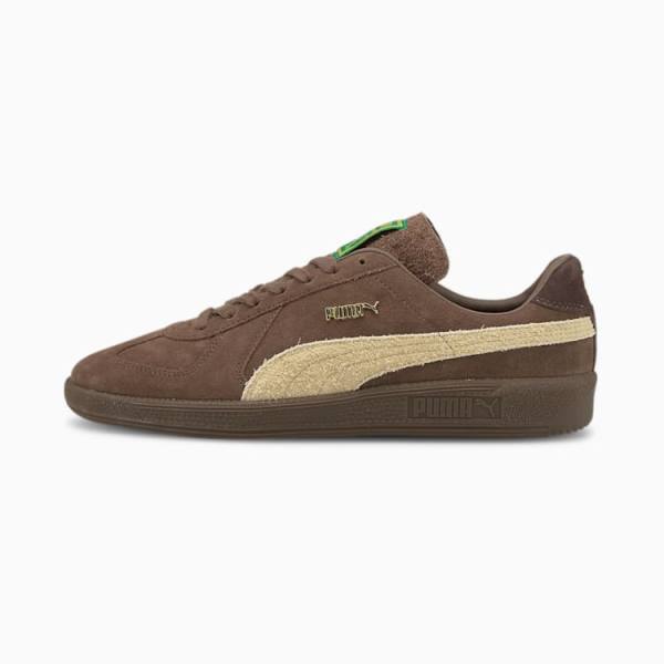 Puma Army Trainer Bonanza Férfi Tornacipő Barna Khaki | HU44977