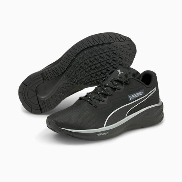 Puma Aviator WTR Férfi Futócipő Fekete Titán | HU64660