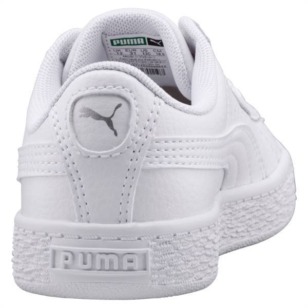 Puma Basket Classic LFS Fiú Tornacipő Fehér | HU41975