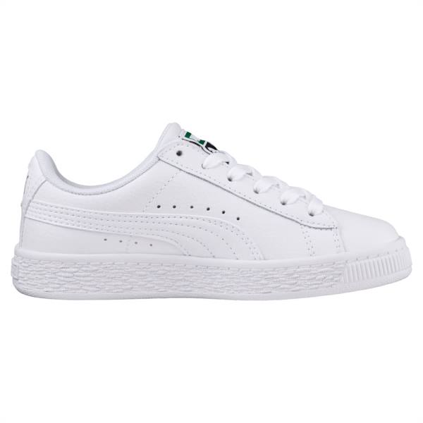 Puma Basket Classic LFS Fiú Tornacipő Fehér | HU41975