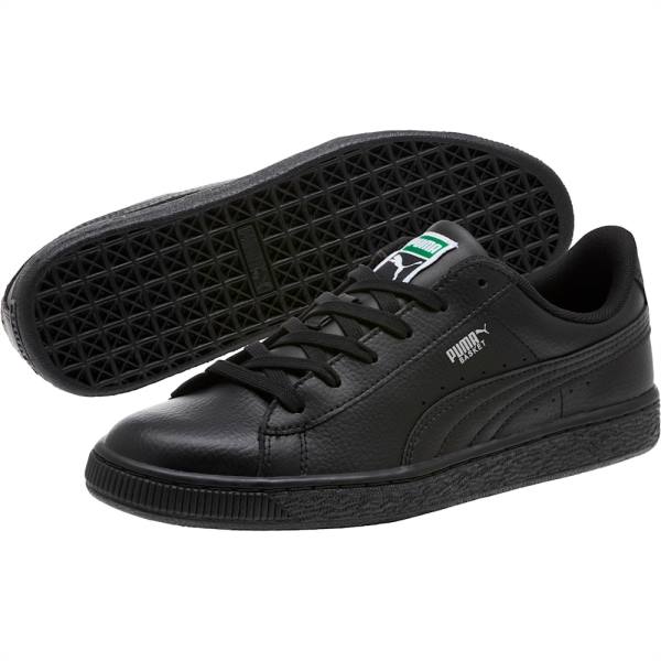 Puma Basket Classic LFS Fiú Tornacipő Fekete | HU86949