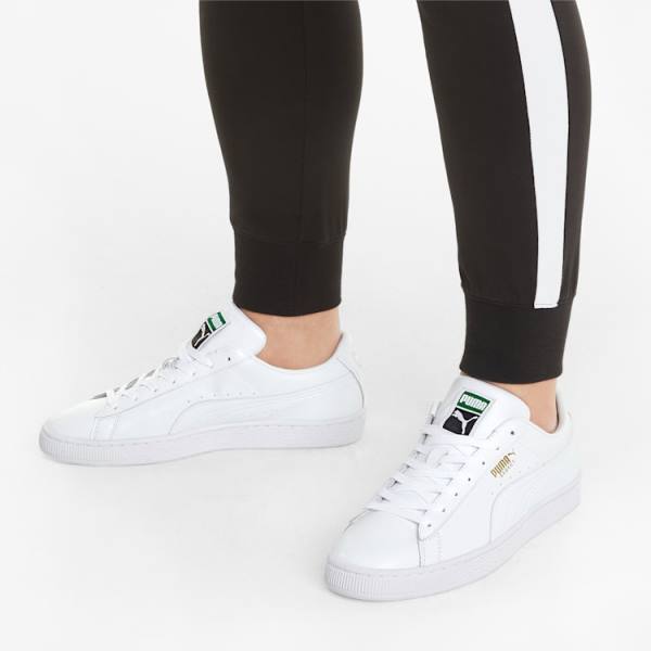 Puma Basket Classic XXI Férfi Tornacipő Fehér | HU59855