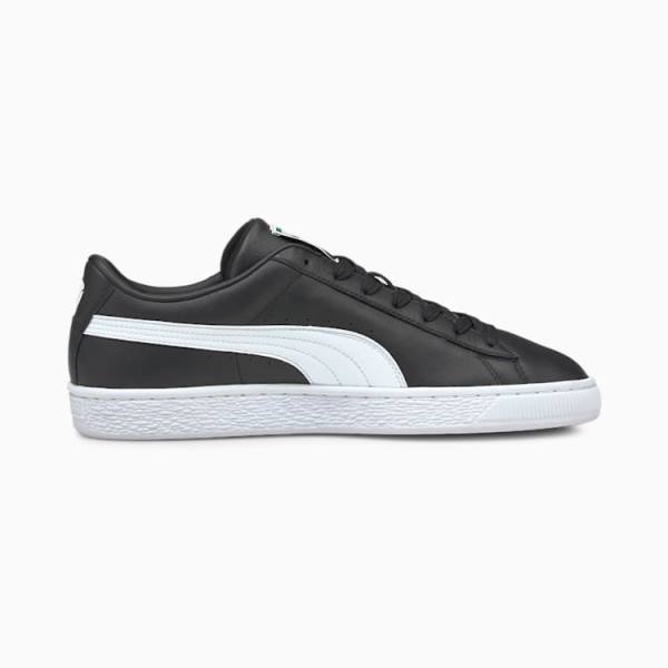 Puma Basket Classic XXI Női Tornacipő Fekete Fehér | HU44260