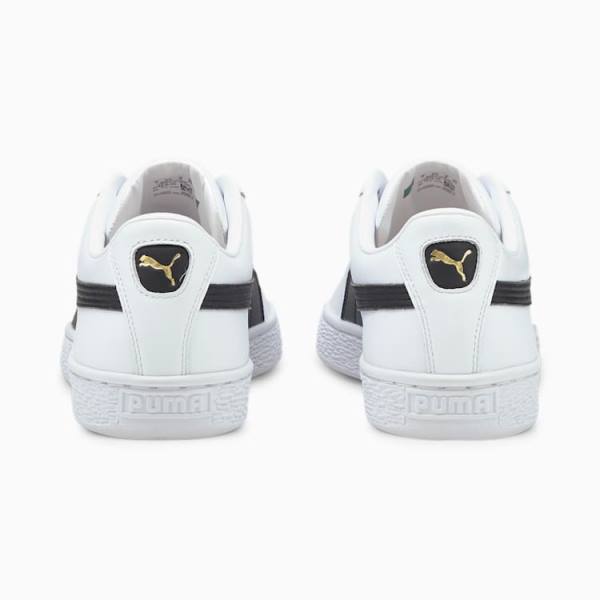 Puma Basket Classic XXI Női Tornacipő Fehér Fekete | HU45261