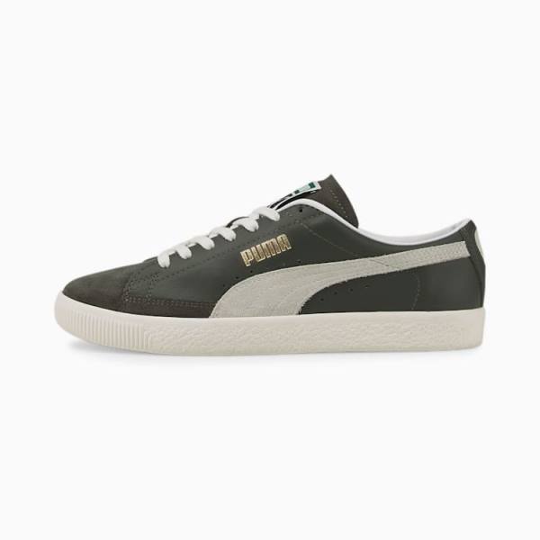 Puma Basket VTG Férfi Tornacipő Fehér | HU32239