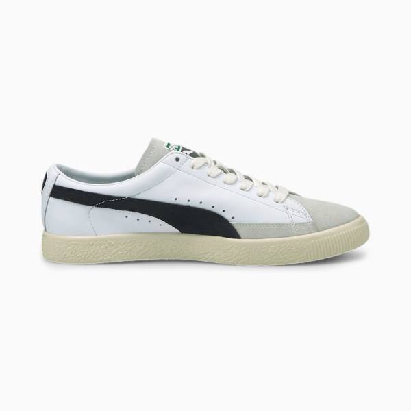 Puma Basket VTG Női Tornacipő Fehér Fekete | HU06224