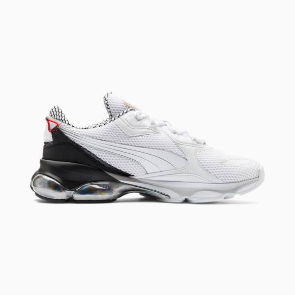 Puma CELL Dome Galaxy Férfi Tornacipő Fehér Fekete | HU30951