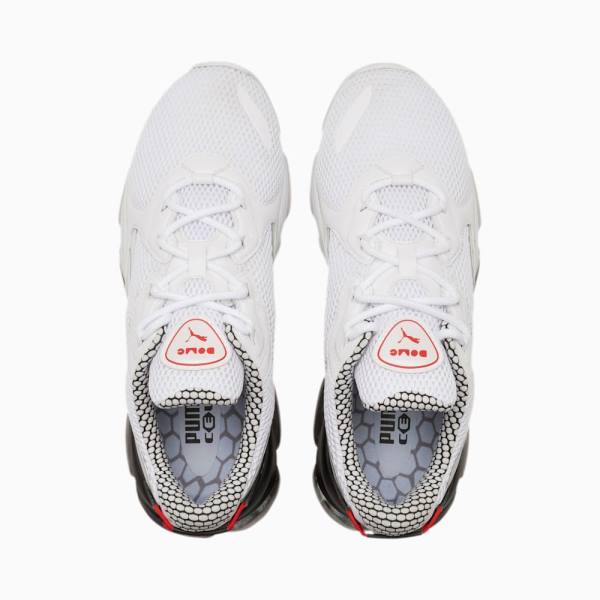 Puma CELL Dome Galaxy Férfi Tornacipő Fehér Fekete | HU30951