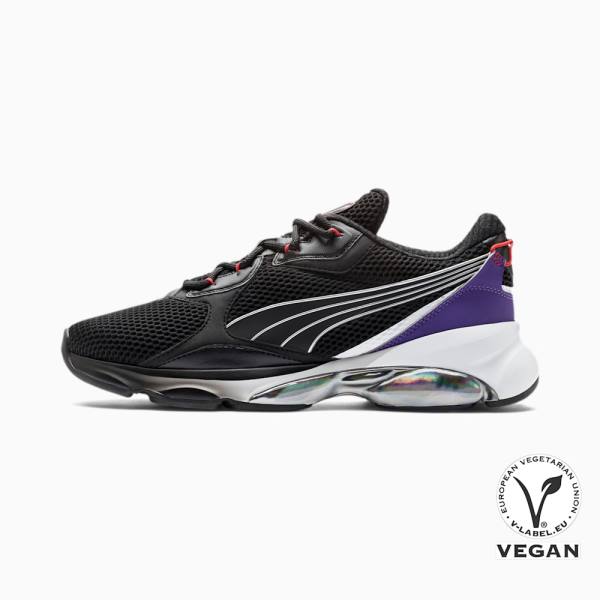 Puma CELL Dome Galaxy Férfi Tornacipő Fekete Lila | HU86249