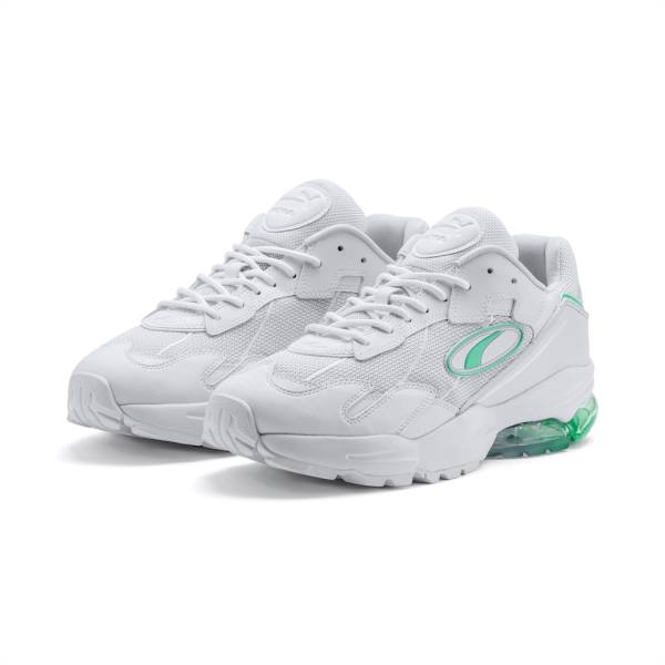 Puma CELL Ultra Transparent Férfi Tornacipő Fehér Zöld | HU14201