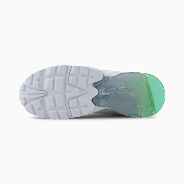 Puma CELL Ultra Transparent Férfi Tornacipő Fehér Zöld | HU14201