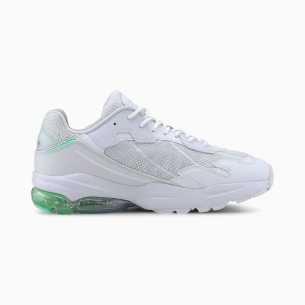 Puma CELL Ultra Transparent Férfi Tornacipő Fehér Zöld | HU14201