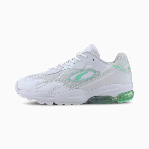 Puma CELL Ultra Transparent Női Tornacipő Fehér Zöld | HU83861