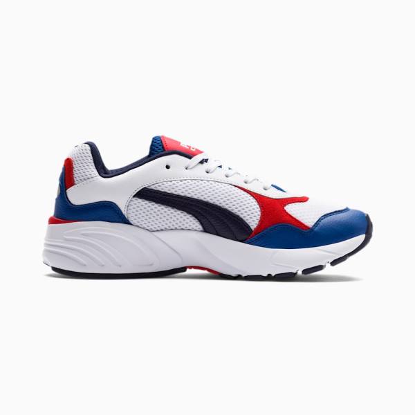 Puma CELL Viper Bőr Férfi Tornacipő Fehér Piros | HU45303