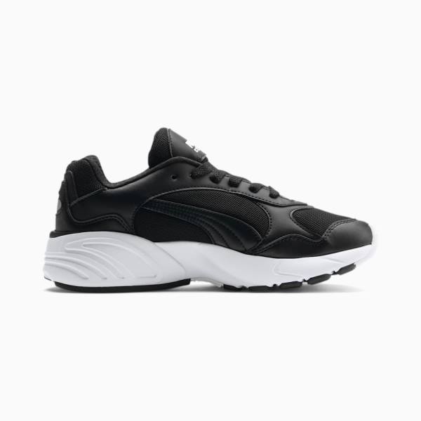 Puma CELL Viper Youth Fiú Tornacipő Fekete Fehér | HU81010