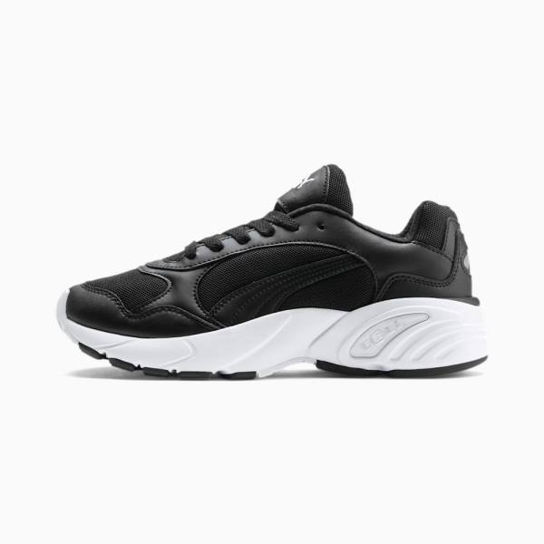 Puma CELL Viper Youth Lány Tornacipő Fekete Fehér | HU48173