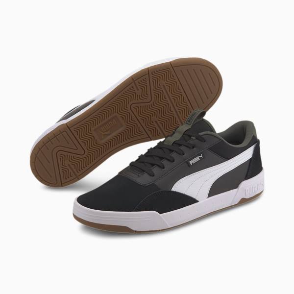 Puma C-Skate Férfi Tornacipő Fekete Fehér | HU36726