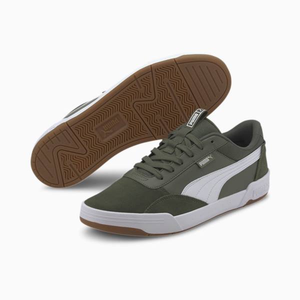 Puma C-Skate Férfi Tornacipő Zöld Fehér | HU13543