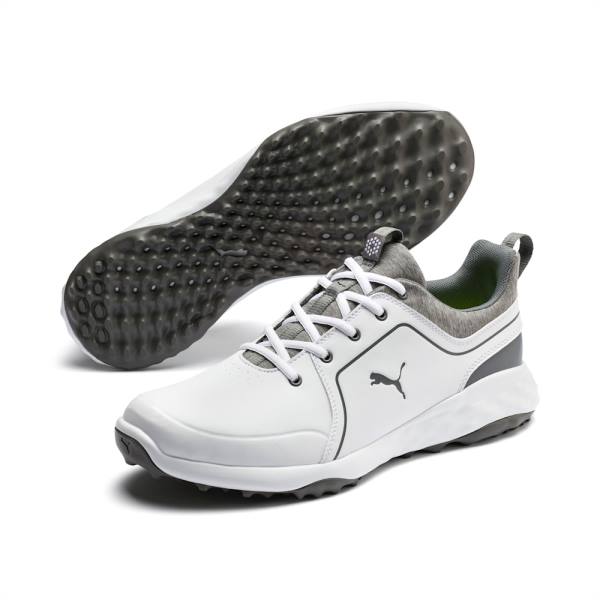 Puma Caged IGNITE PWRADAPT Férfi Golf Cipő Fehér | HU15331