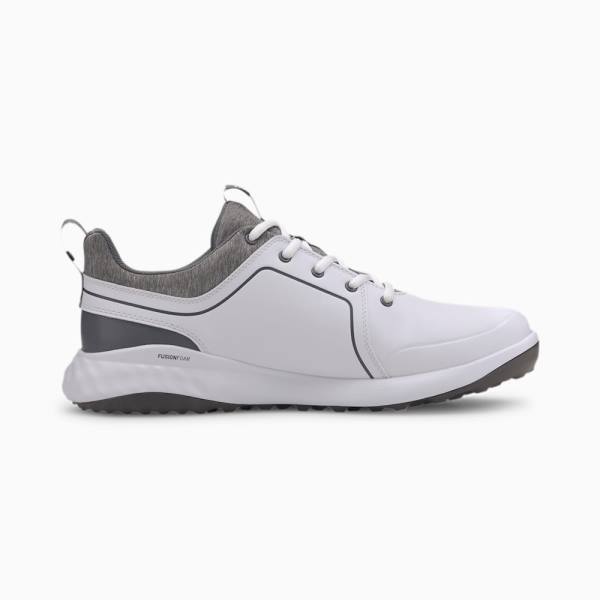 Puma Caged IGNITE PWRADAPT Férfi Golf Cipő Fehér | HU15331