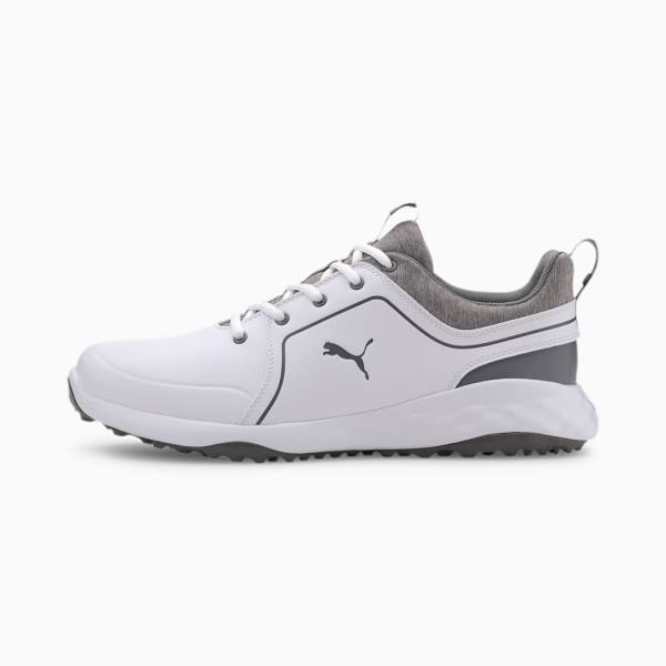 Puma Caged IGNITE PWRADAPT Férfi Golf Cipő Fehér | HU15331