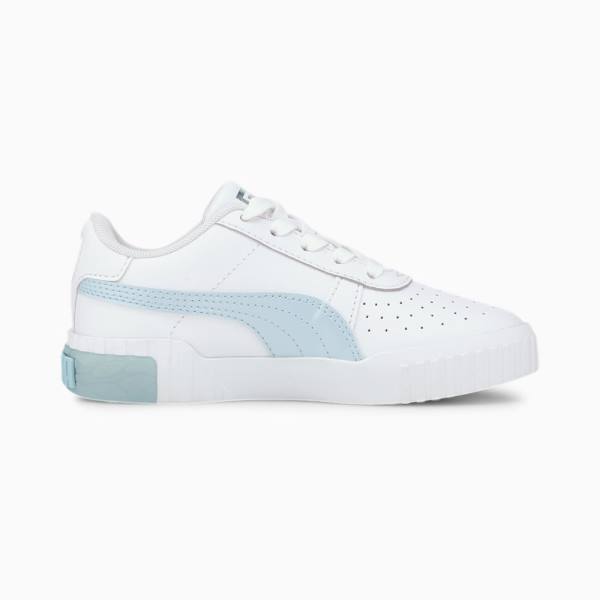 Puma Cali Arctic Lány Tornacipő Fehér Világos Kék | HU56408