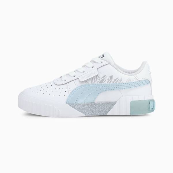 Puma Cali Arctic Lány Tornacipő Fehér Világos Kék | HU56408