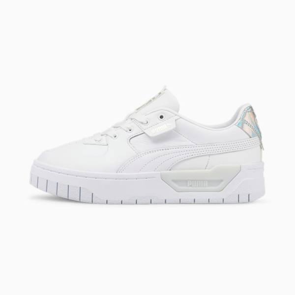 Puma Cali Dream Bőr Iridescent Női Tornacipő Fehér | HU85852