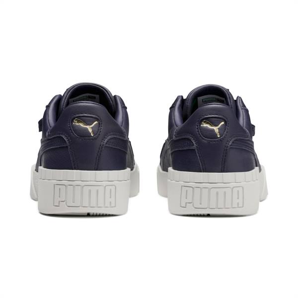 Puma Cali Emboss Női Tornacipő Sötétkék | HU64021