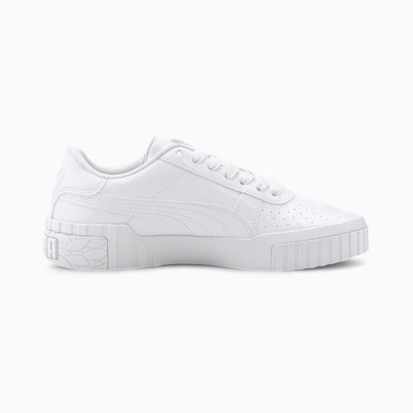 Puma Cali Lakkbőr Youth Lány Tornacipő Fehér | HU75013