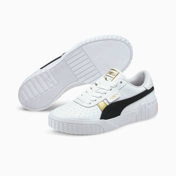 Puma Cali Varsity Női Tornacipő Fehér Fekete | HU05616