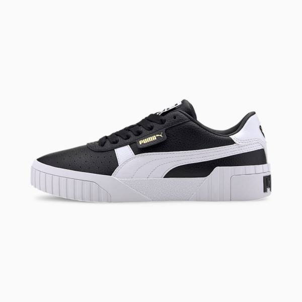 Puma Cali Wn s Női Tornacipő Fekete Fehér | HU71453