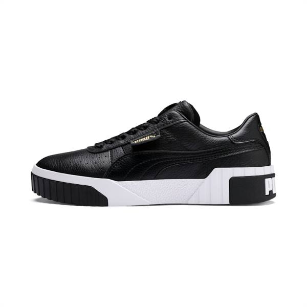 Puma Cali Wn s Női Tornacipő Fekete Fehér | HU80492