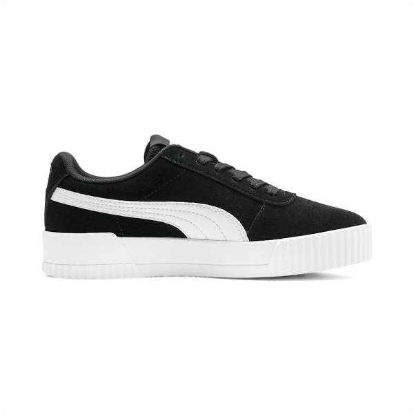 Puma Carina Youth Lány Tornacipő Fekete Fehér | HU74058