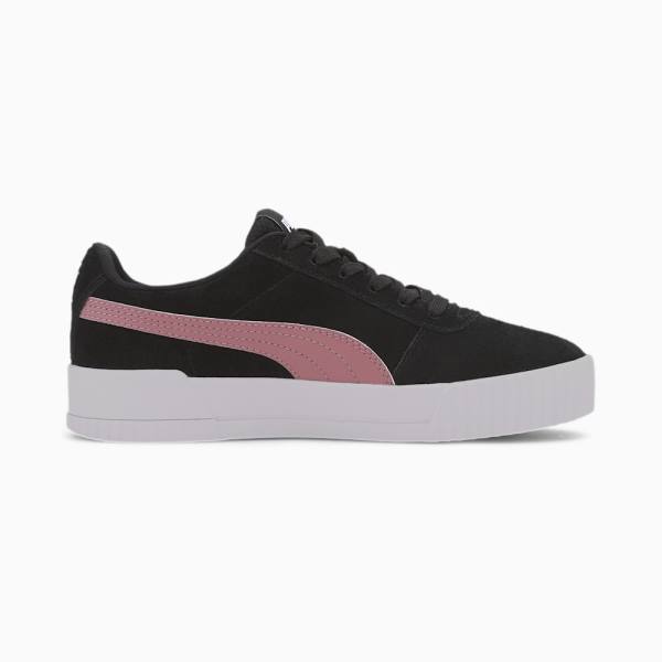 Puma Carina Youth Lány Tornacipő Fekete Fekete | HU82542