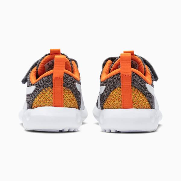 Puma Carson 2 Bold Knit Fiú Tornacipő Szürke Fehér | HU99210