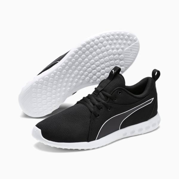 Puma Carson 2 Cosmo Férfi Futócipő Fekete Fehér | HU69464