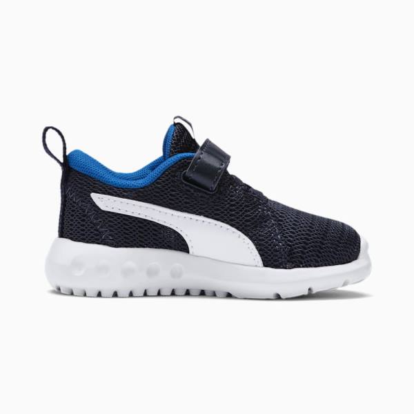 Puma Carson 2 V Lány Tornacipő Sötétkék Kék Fehér | HU64403