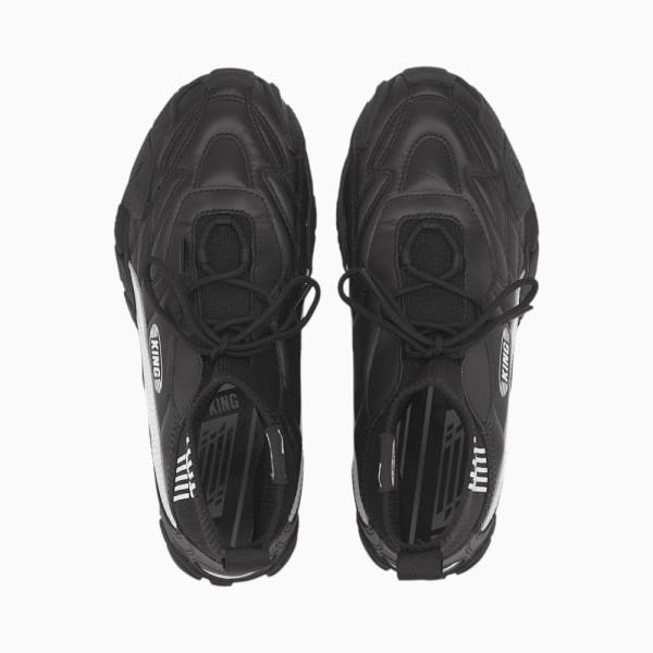 Puma Centaur King Férfi Tornacipő Fekete Fehér | HU65256