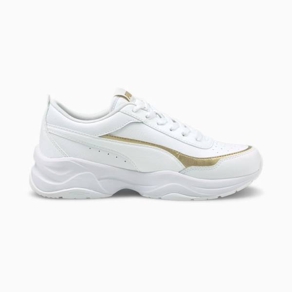 Puma Cilia Mode Lux Női Tornacipő Fehér Arany | HU64389