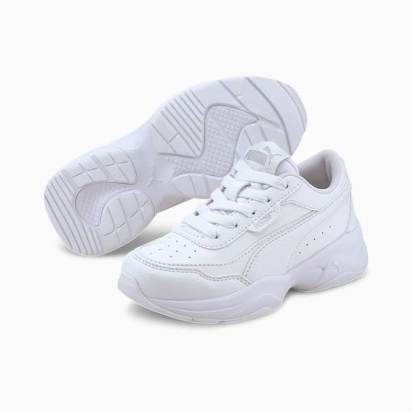 Puma Cilia Mode Lány Tornacipő Fehér Titán Lila | HU69796