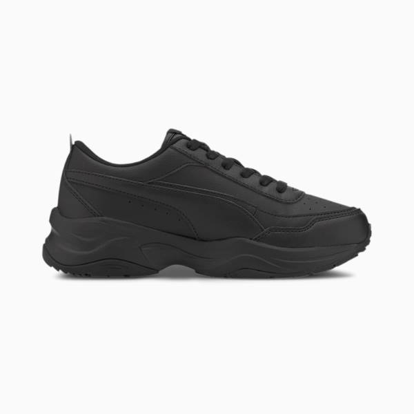 Puma Cilia Mode Youth Lány Tornacipő Fekete Titán Fehér | HU74786