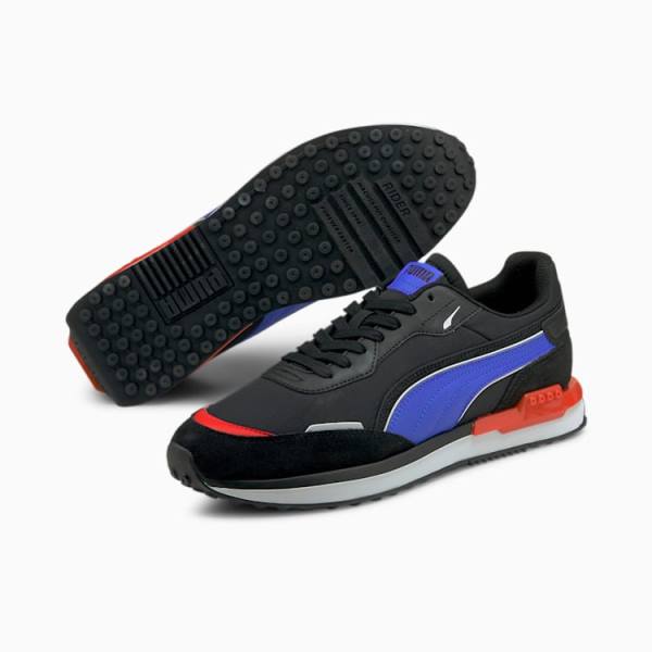 Puma City Rider Electric Női Tornacipő Fekete | HU42001